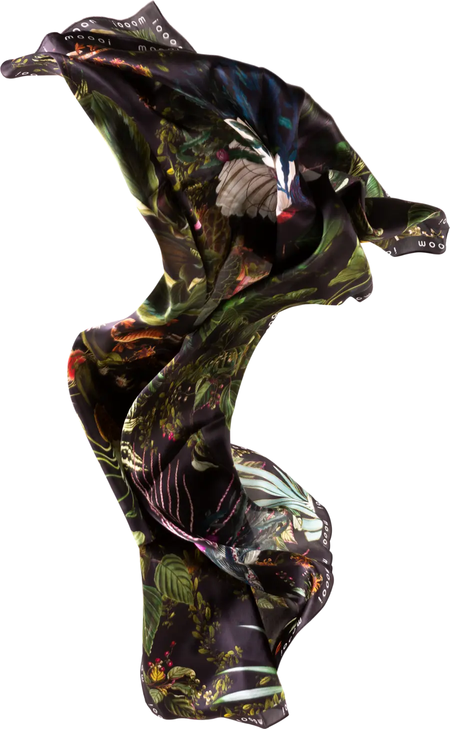 Silk Scarf Menagerie in the air